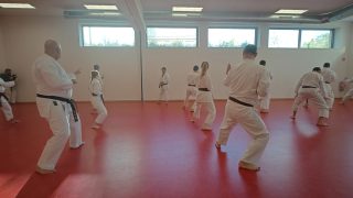 Training im Dojo Yamato Düsseldorf - Trainer Keigo Shimizu