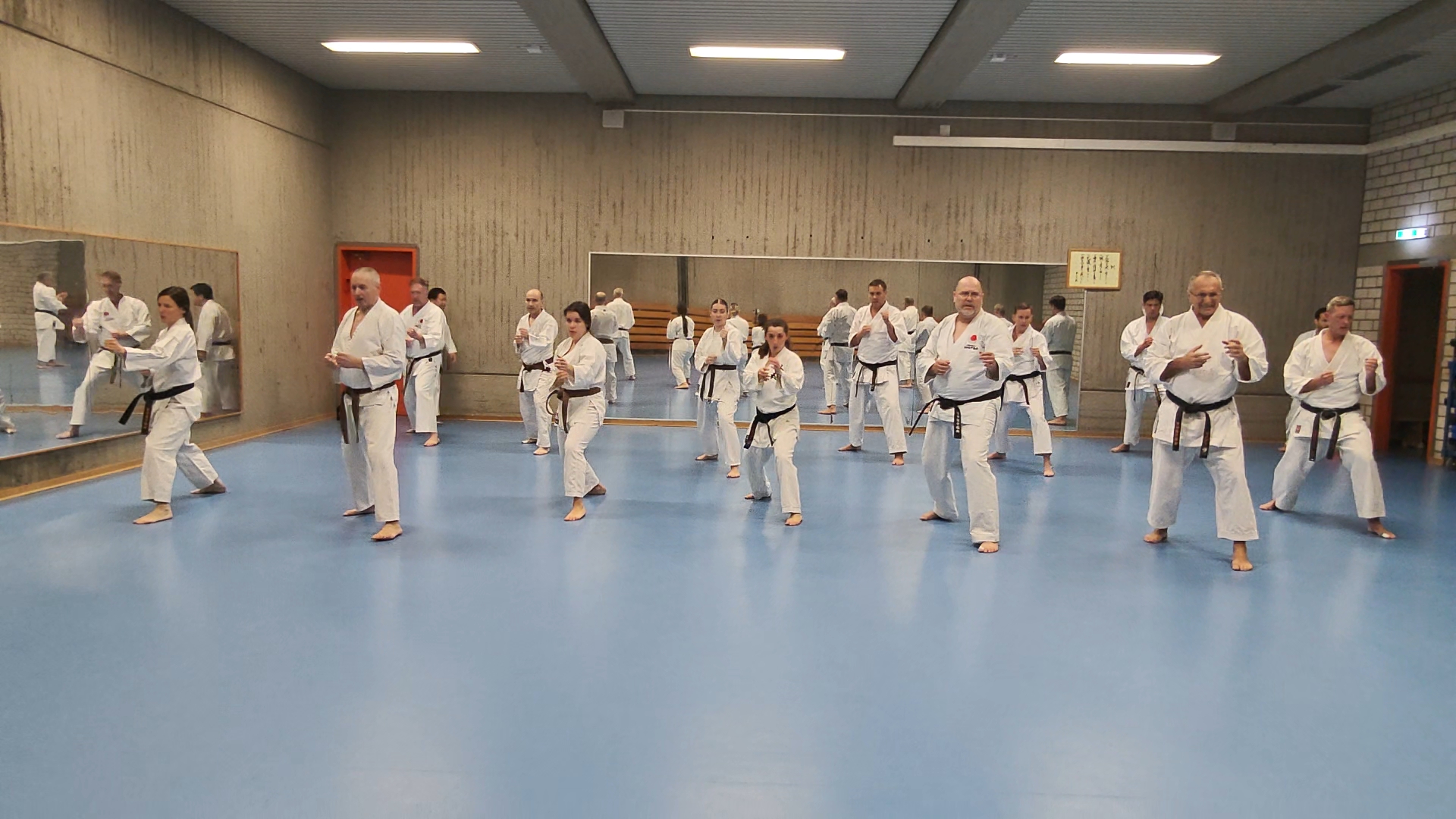 Training im Dojo Yamato Düsseldorf