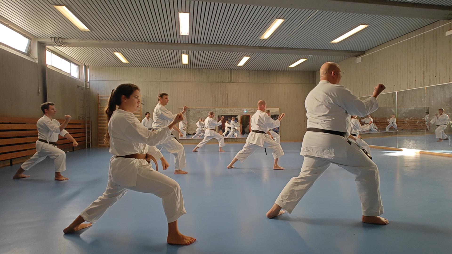Training im Dojo Yamato Düsseldorf e.V.