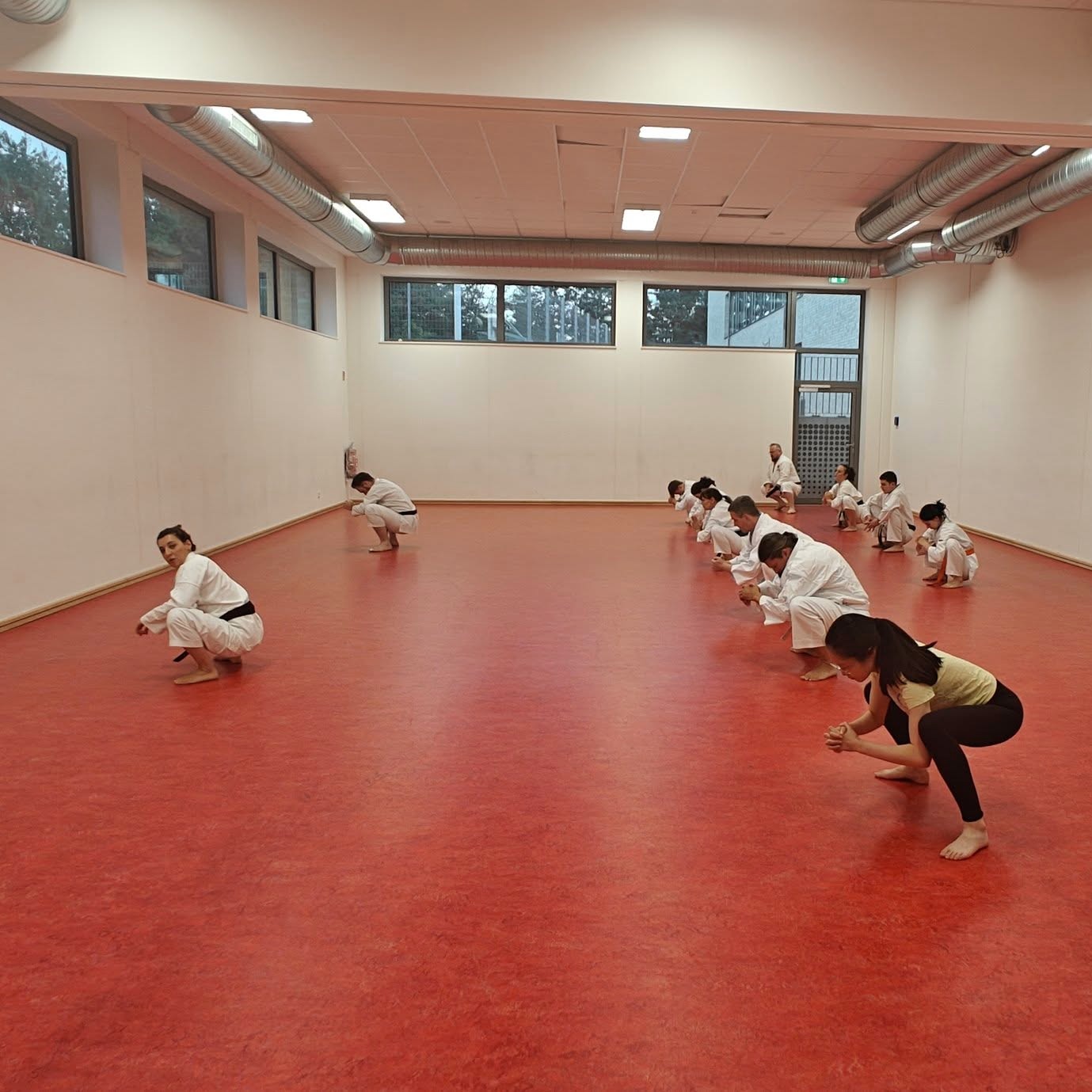 Training im Dojo Yamato Düsseldorf e.V.