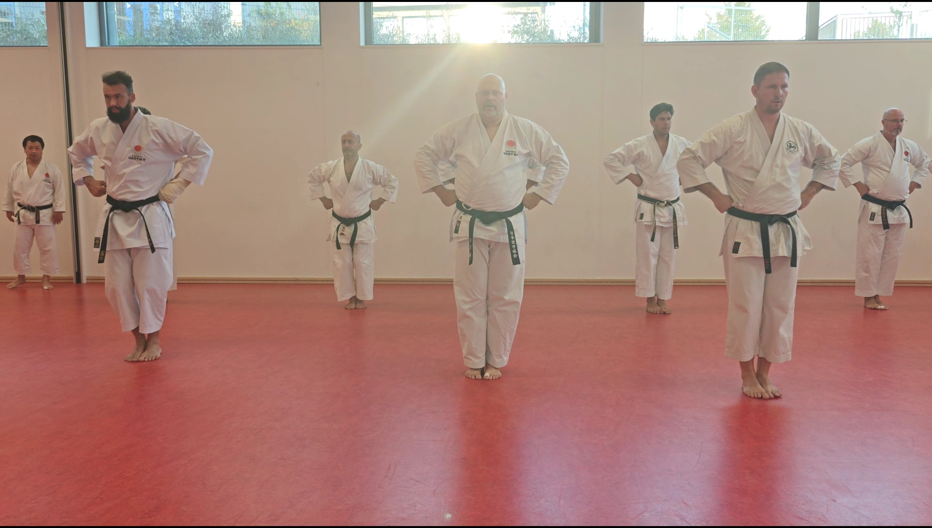 Training im Dojo Yamato Düsseldorf