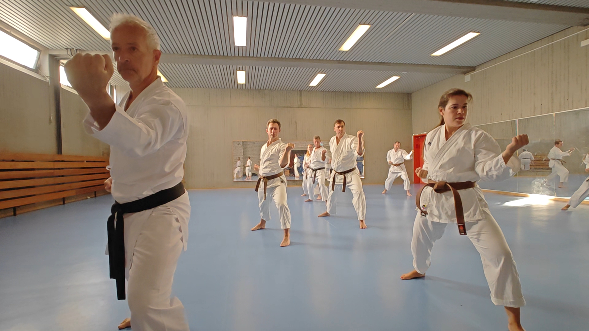 Training im Dojo Yamato Düsseldorf e.V.