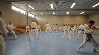 Training im Dojo Yamato Düsseldorf - Trainer Keigo Shimizu