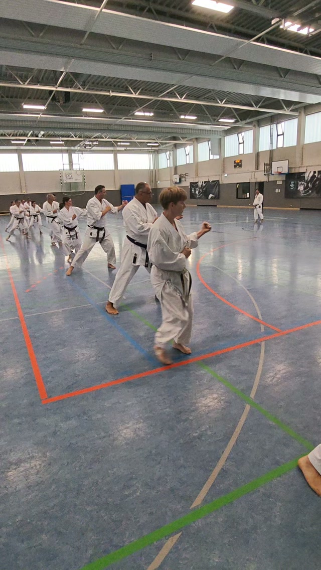 Erstes Training nach den Sommerferien

#karate #training #fun #jka