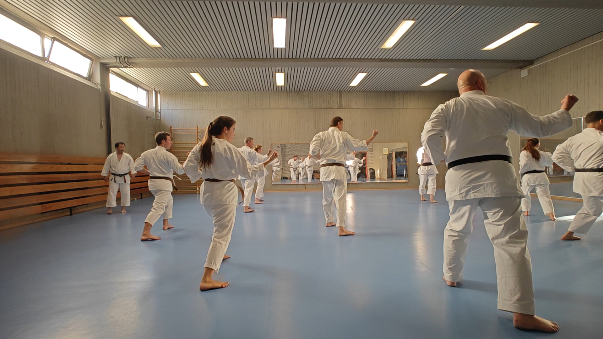 Training im Dojo Yamato Düsseldorf e.V.