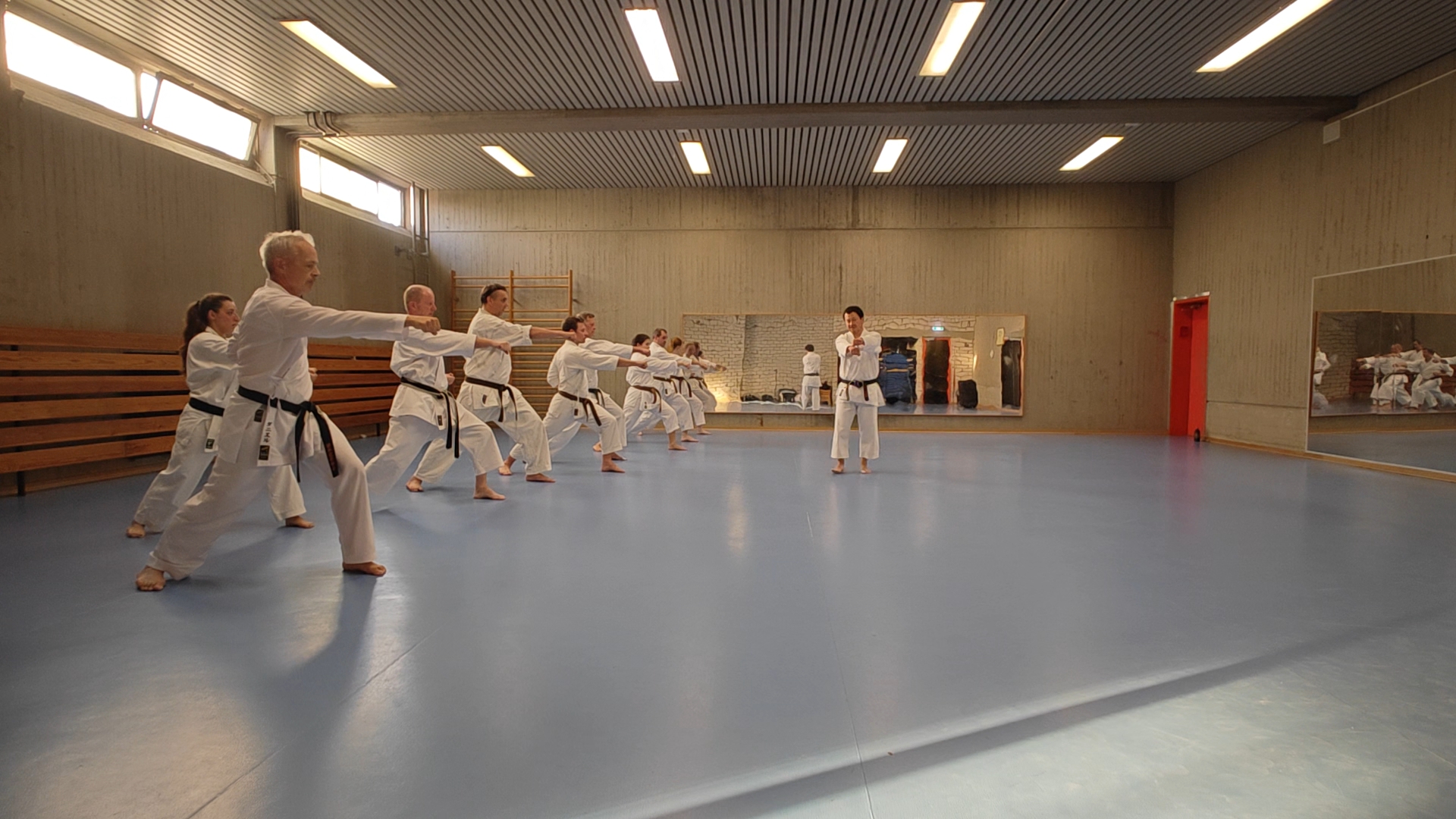 Training im Dojo Yamato Düsseldorf e.V.