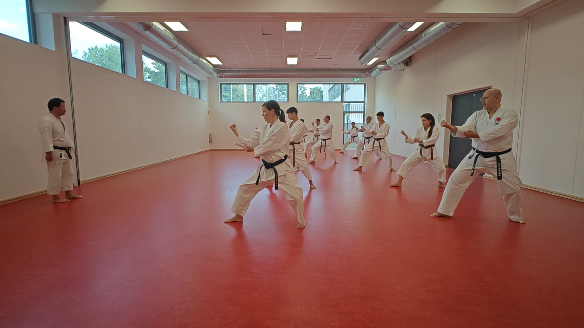 Training im Dojo Yamato Düsseldorf e.V.