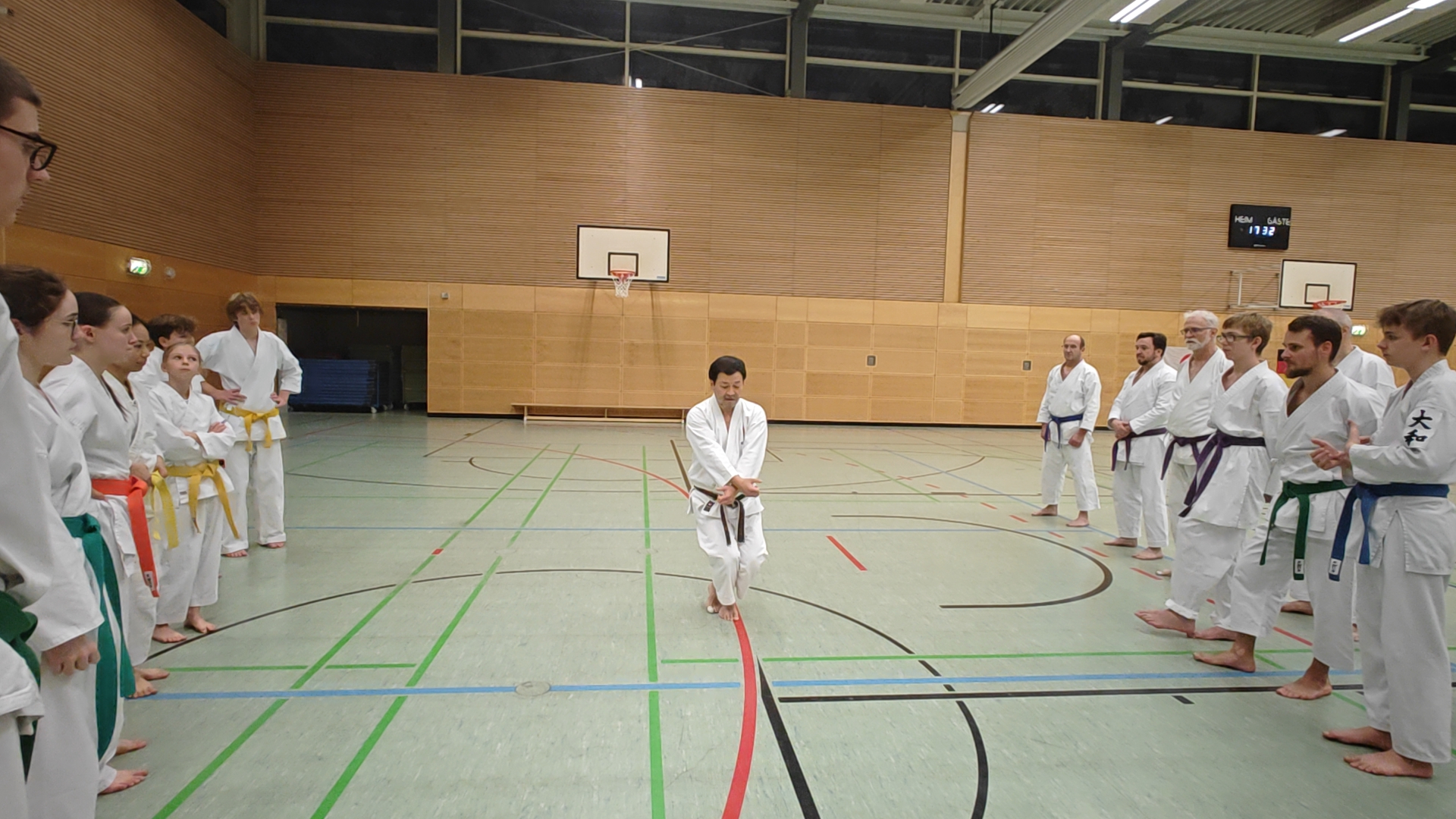 Lehrgang im Dojo Yamato Düsseldorf