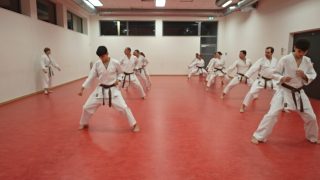 Training im Dojo Yamato Düsseldorf
Trainerin Sandra Brenscheid