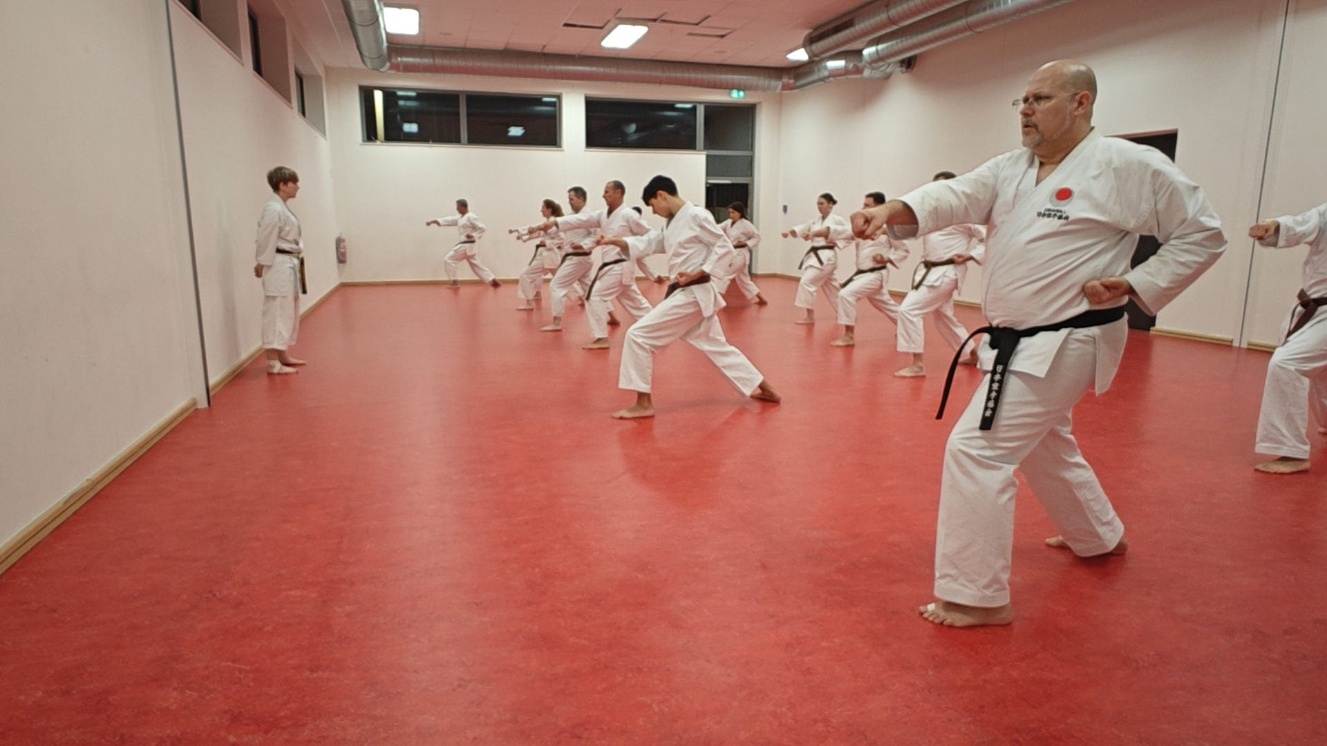 Training im Dojo Yamato Düsseldorf
Trainerin Sandra Brenscheid
