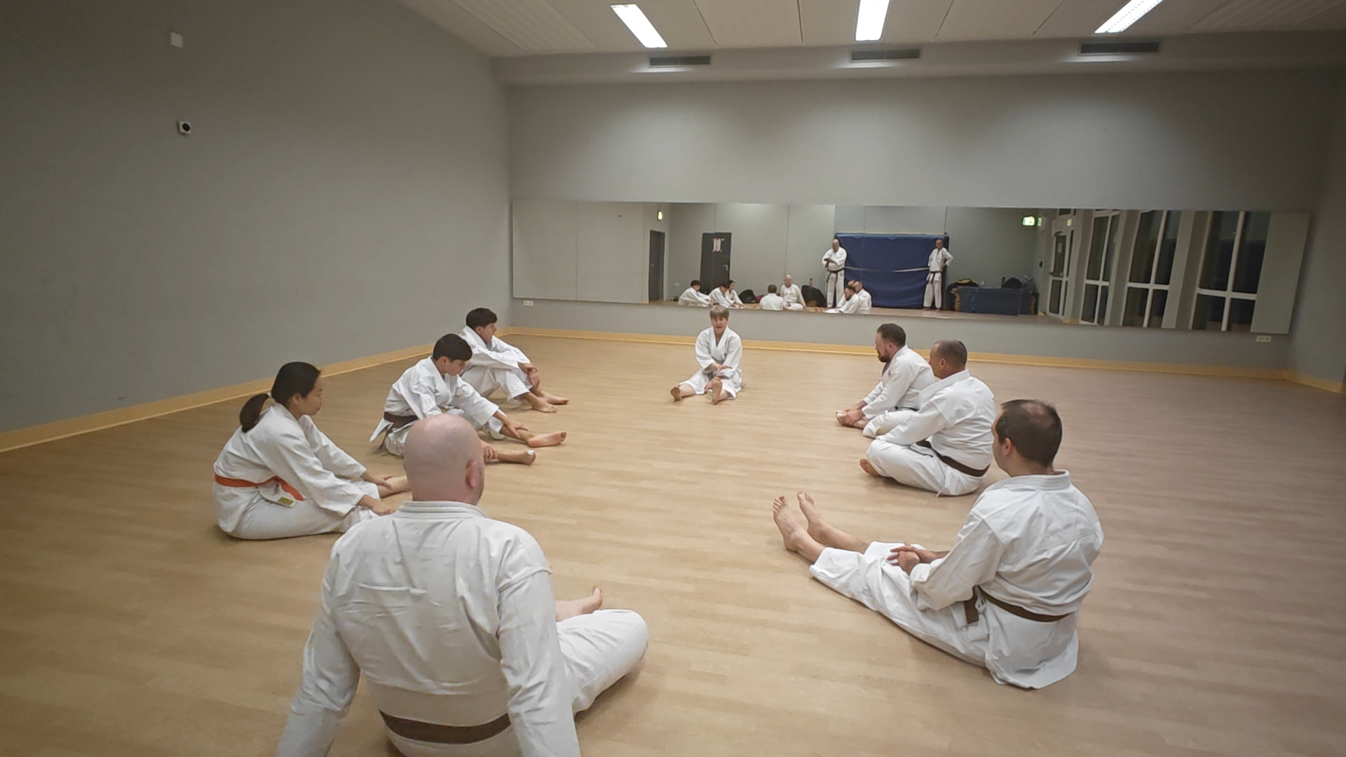 Training im Dojo Yamato Düsseldorf
Trainerin Sandra Brenscheid