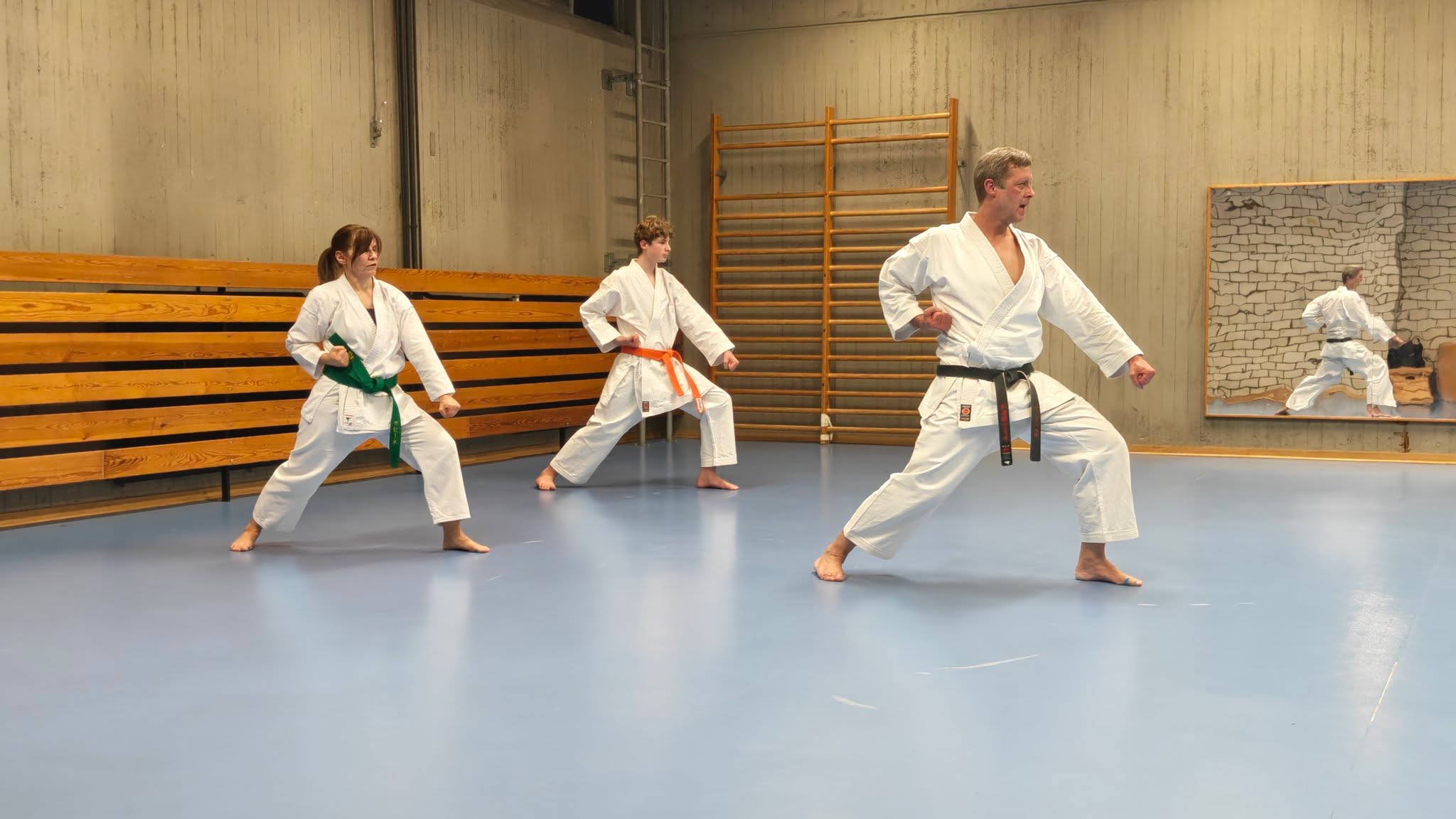 Training im Dojo Yamato Düsseldorf
Trainer Martin Hesse